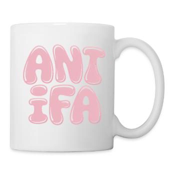 Antifa – Antifaschistisches Merch - Tasse - Weiß - Rechts