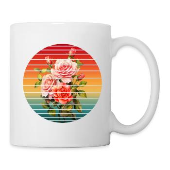 VINTAGE SPRING FLOWER - Mug - white - Right