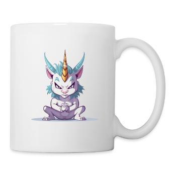 Angry Unicorn - Mug - white - Right