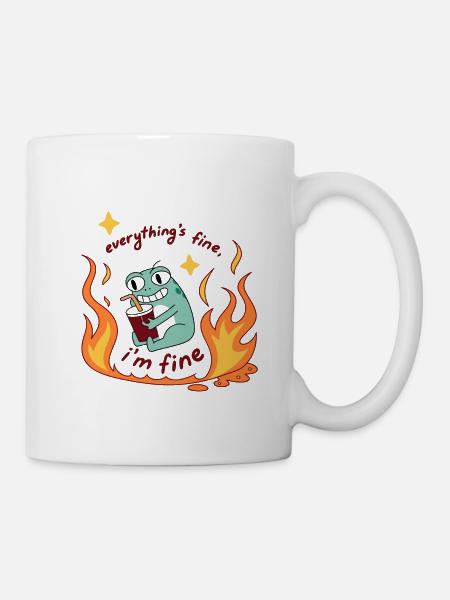 Alles Okay - I am Fine I'm fine - Mug - white