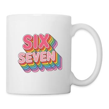  Six Seven 67 - Funny Gen Alpha Memes - Mug - white - Right