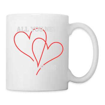 Tout ce dont tu as besoin - Mug blanc - blanc - Droite