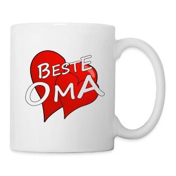 BESTE OMA - Tasse - Weiß - Rechts