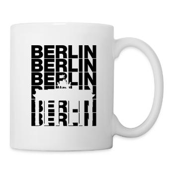 BERLINER STOLZ BRANDENBURG HAUPTSTADT IS BERLIN - Tasse - Weiß - Rechts