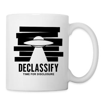 UAP UFO Dokumente Aliens Wahrheit Offenlegung - Mug - white - Right