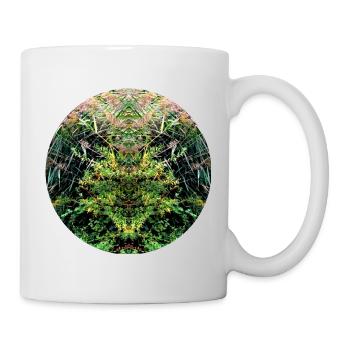 Des créatures de la nature dans les roseaux - Mug blanc - blanc - Droite