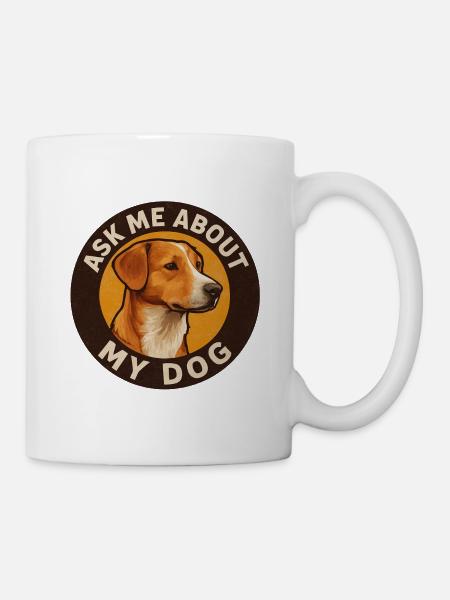 Ask_me_about_my_Dog_Design_ - Mug - white