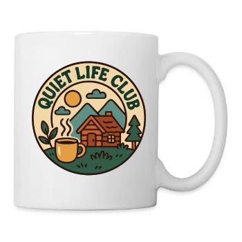 Quiet Life Club - Mug - white - Right