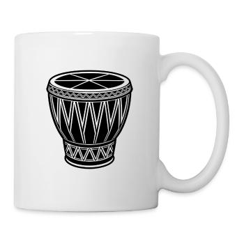 Conga africain - Mug blanc - blanc - Droite