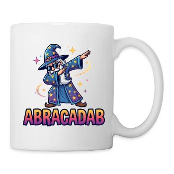 Abracadab Wizard Fantasy Meme - Tasse - Weiß - Rechts