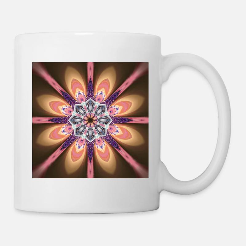 Aube du Mandala - Mug blanc - blanc