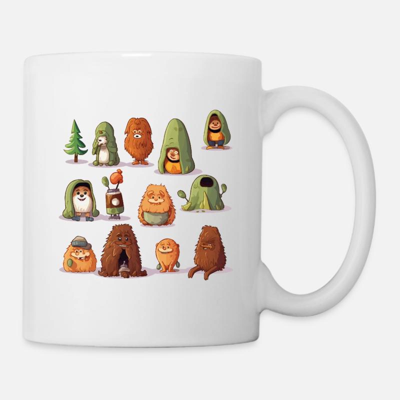 WaldYeti Kuschelwelten - Tasse - Weiß