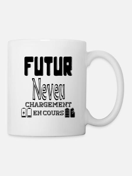 Zukünftiger Neffe wird geladen - Tasse - Weiß