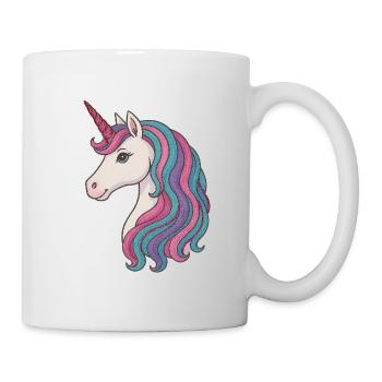 Pastel Unicorn Mane Delight - Mug - white - Right