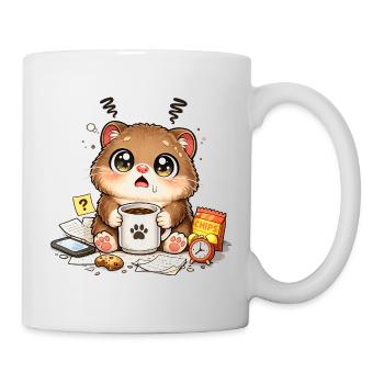 Coffee Kitten Chaos - Mug - white - Right