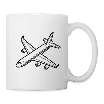 airplane - Mug - white - Right