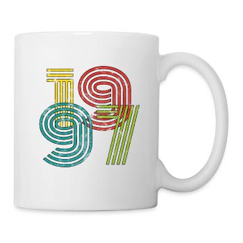Millésime 1997 - Mug blanc - blanc - Droite