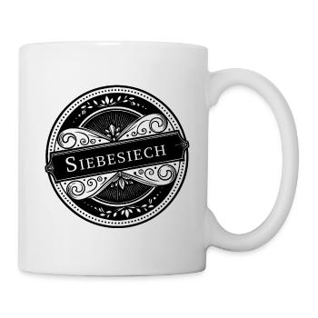 SIEBESIECH - Schweizer Bezeichnung für cooler Typ - Tasse - Weiß - Rechts