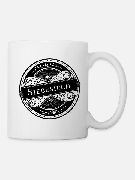 SIEBESIECH - Schweizer Bezeichnung für cooler Typ - Tasse - Weiß
