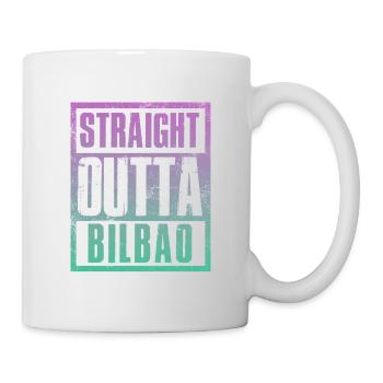 Straight outta Bilbao - Mug - white - Right