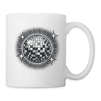 Disco Ball Party Retro années 70 Cadeau drôle - Mug blanc - blanc - Droite