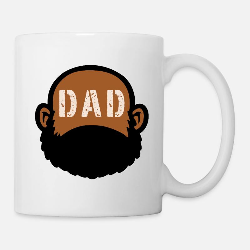 DAD BEARD - Mug - white