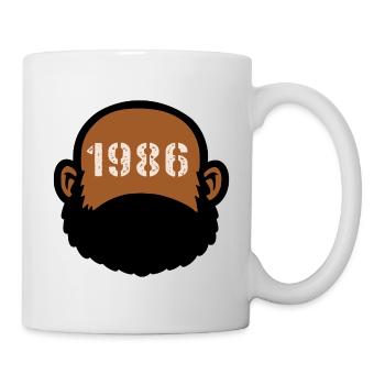 1986 Birthday POC MAN DAD - Tasse - Weiß - Rechts