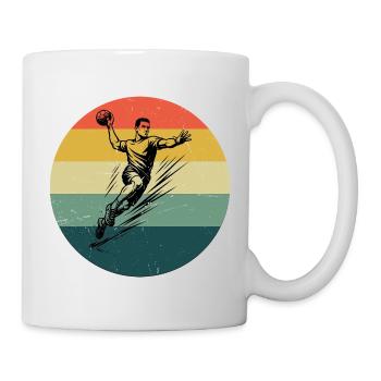 Handball style for every occasion for men - Mug - white - Right