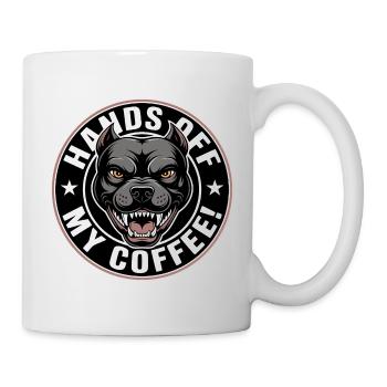 Lâche mon café - Mug blanc - blanc - Droite
