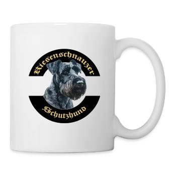 Riesenschnauzer IGP Motiv  - Tasse - Weiß - Rechts