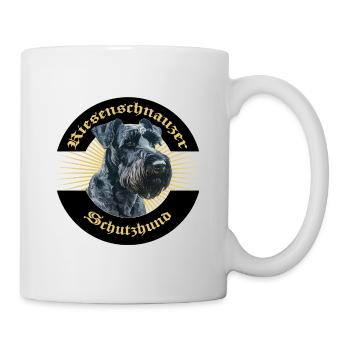 Riesenschnauzer Schutzhund IGP Motiv - Tasse - Weiß - Rechts