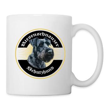 Riesenschnauzer Schutzhund IGP Motiv Gold - Tasse - Weiß - Rechts
