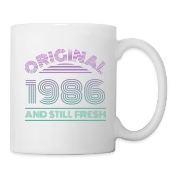 1986 vintage - Mug - white - Right