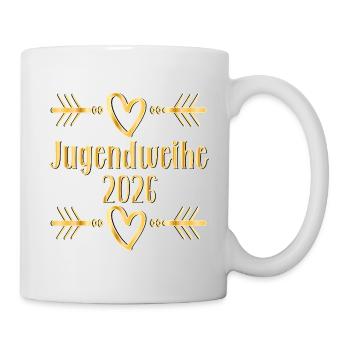 Herz Jugendweihe 2026 - Mug blanc - blanc - Droite