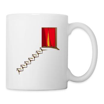 TREPPENHAUS - Tasse - Weiß - Rechts