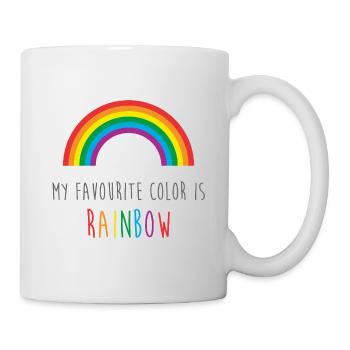 Mon Arc-en-Ciel Préféré - Mug blanc - blanc - Droite