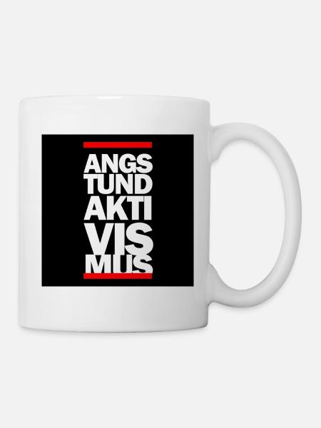 ANGSTUNDAKTIVISMUS - Tasse - Weiß