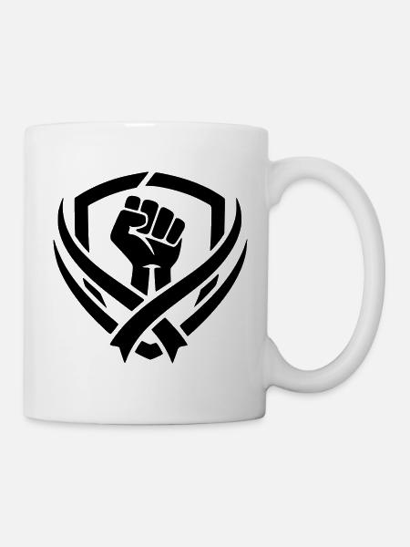 Combat logo - Mug - white