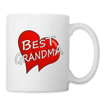 BEST GRANDMA - Tasse - Weiß - Rechts