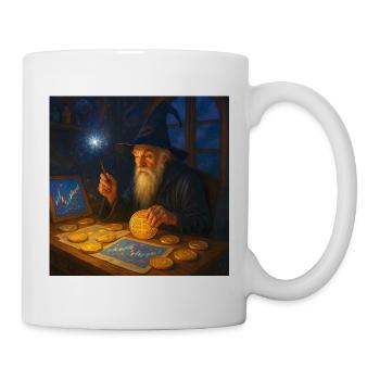 Krypto-Zauberer der Marktcharts Wandalu Vuhs - Tasse - Weiß - Rechts