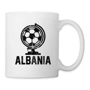 Albania Fussball - Tasse - Weiß - Rechts