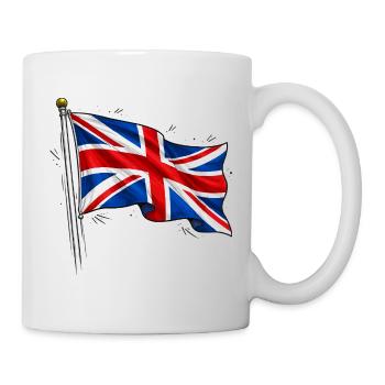 Great Britain England Flag - Mug - white - Right