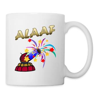 Carnaval des Feux d’Artifice du Carnaval d’Alaaf - Mug blanc - blanc - Droite