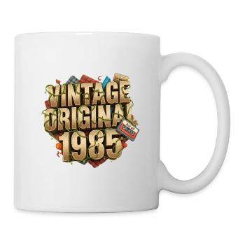 Vintage Original 1985 Rétro - Mug blanc - blanc - Droite