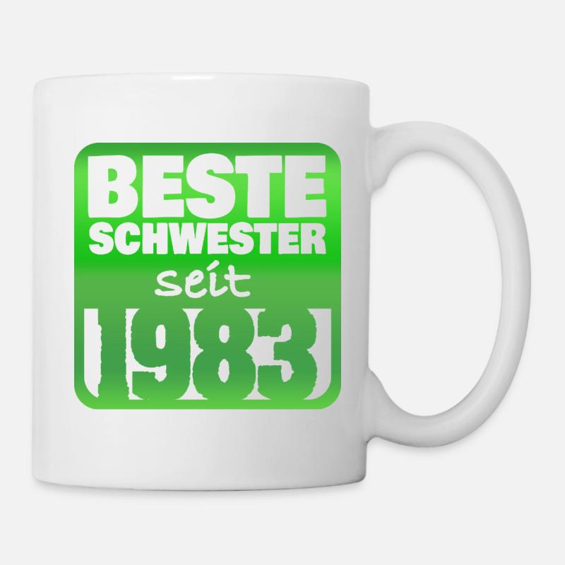 Sister 1983 - Mug blanc - blanc