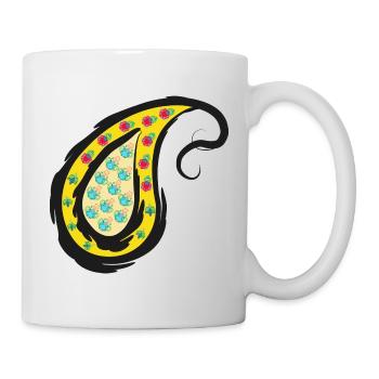 Orientalisches Symbol - Tasse - Weiß - Rechts