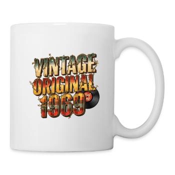 Vinyle vintage original de 1969 - Mug blanc - blanc - Droite