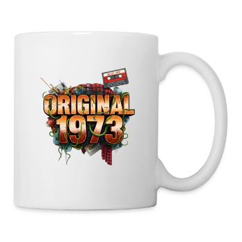 Rétro original de 1973 - Mug blanc - blanc - Droite