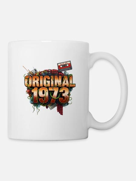 Original 1973 Retro - Tasse - Weiß