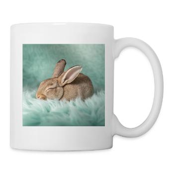 Rêves néon de lapin - Mug blanc - blanc - Droite